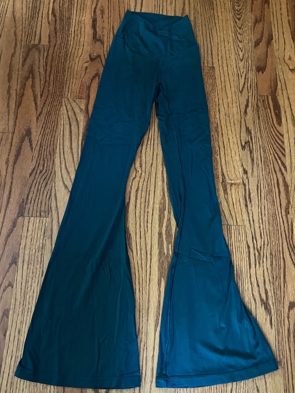 Aerie Dark Green XS Flare Leggings